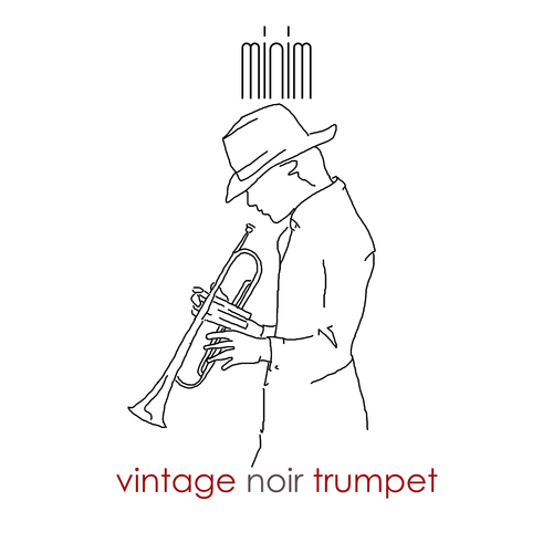 MNM031 Vintage Noir Trumpet